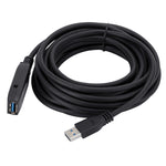 Cabo de Extensão USB 3.0 Macho para Fêmea para Sincronização de Dados Super Rápido, Comprimento: 10m, 10m