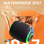HOPESTAR P35 mini Altifalante Bluetooth Resistente à Água IPX7 para Exterior 10W, P35 mini