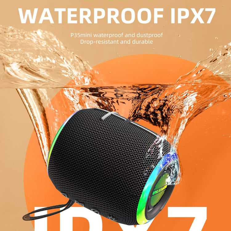 HOPESTAR P35 mini Altifalante Bluetooth Resistente à Água IPX7 para Exterior 10W, P35 mini