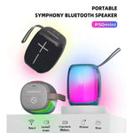 Coluna Bluetooth Impermeável HOPESTAR P50 mini com Luz RGB para Exterior, P50 mini