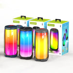 Coluna Bluetooth Impermeável HOPESTAR P49 Tone Pulse com Luz RGB, P49(Azul), P49(Preto), P49(Cinzento)