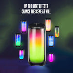 Coluna Bluetooth Impermeável HOPESTAR P49 Tone Pulse com Luz RGB, P49(Azul), P49(Preto), P49(Cinzento)