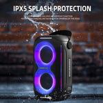 Coluna Bluetooth Portátil HOPESTAR Party200 mini Tone Pulse com Luz RGB, Party200 mini