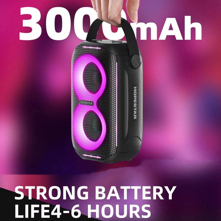 Coluna Bluetooth Portátil HOPESTAR Party200 mini Tone Pulse com Luz RGB, Party200 mini