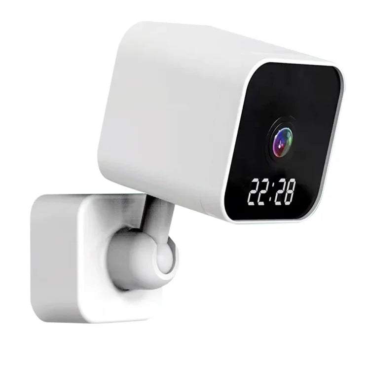 DP27 Câmara WiFi Relógio com Ficha, Suporta Intercomunicador de Voz Bidirecional & Monitorização Móvel, Ficha US, Ficha EU