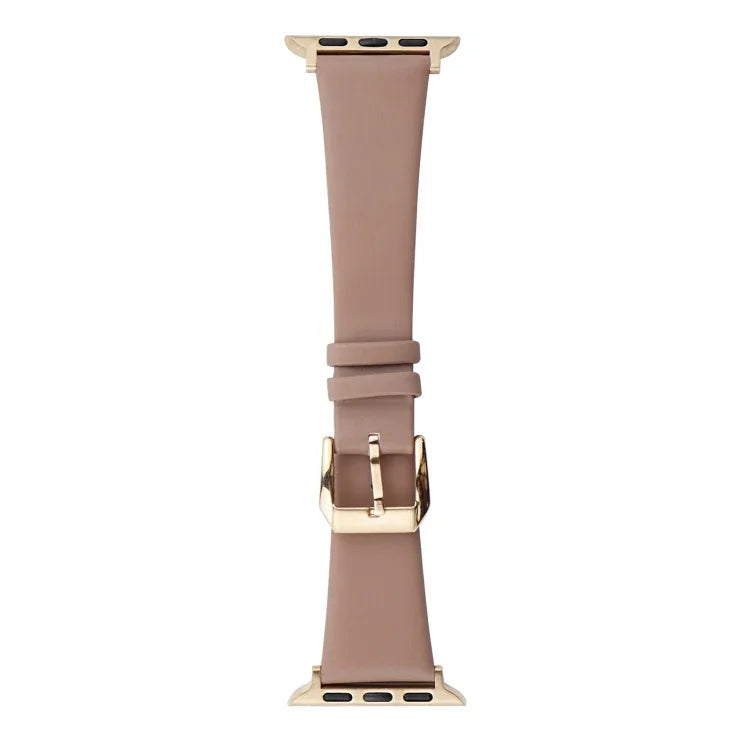 Pulseira de Relógio em Couro de Seda, Para Apple Watch Series 8&7 41mm / SE 2&6&SE&5&4 40mm, Para Apple Watch Ultra 49mm / Series 8&7 45mm / SE 2&6&SE&5&4 44mm