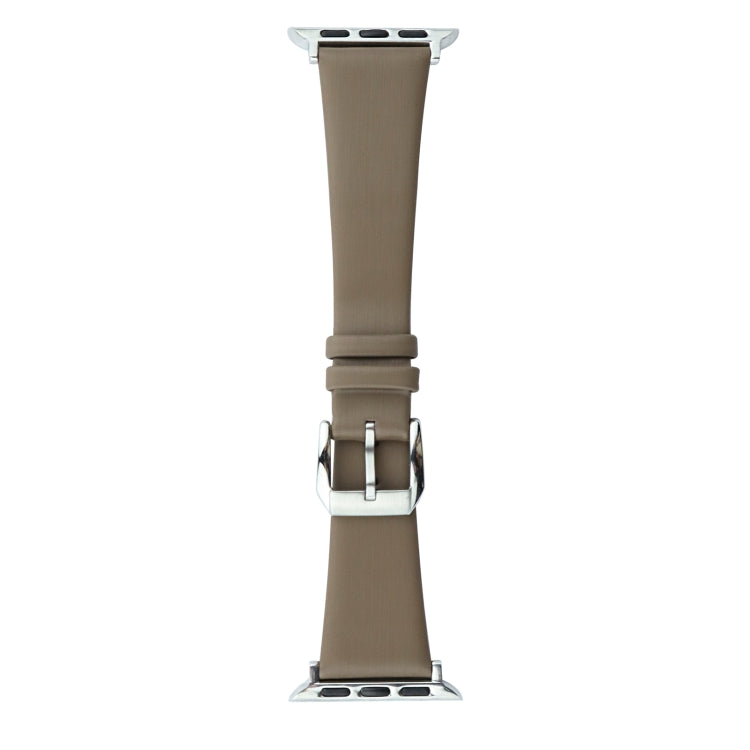 Pulseira de Relógio em Couro de Seda, Para Apple Watch Series 8&7 41mm / SE 2&6&SE&5&4 40mm, Para Apple Watch Ultra 49mm / Series 8&7 45mm / SE 2&6&SE&5&4 44mm