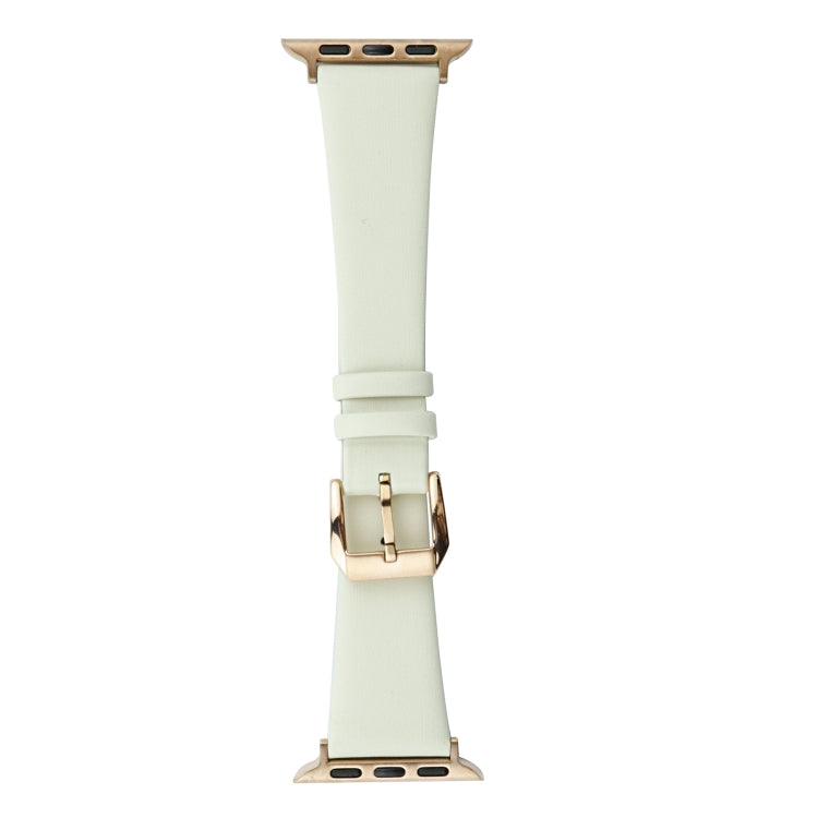 Pulseira de Relógio em Couro de Seda, Para Apple Watch Series 8&7 41mm / SE 2&6&SE&5&4 40mm, Para Apple Watch Ultra 49mm / Series 8&7 45mm / SE 2&6&SE&5&4 44mm