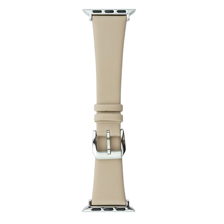 Pulseira de Relógio em Couro de Seda, Para Apple Watch Series 8&7 41mm / SE 2&6&SE&5&4 40mm, Para Apple Watch Ultra 49mm / Series 8&7 45mm / SE 2&6&SE&5&4 44mm