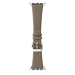 Pulseira de Relógio em Couro de Seda, Para Apple Watch Series 8&7 41mm / SE 2&6&SE&5&4 40mm, Para Apple Watch Ultra 49mm / Series 8&7 45mm / SE 2&6&SE&5&4 44mm