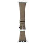 Pulseira de Relógio em Couro de Seda, Para Apple Watch Series 8&7 41mm / SE 2&6&SE&5&4 40mm, Para Apple Watch Ultra 49mm / Series 8&7 45mm / SE 2&6&SE&5&4 44mm