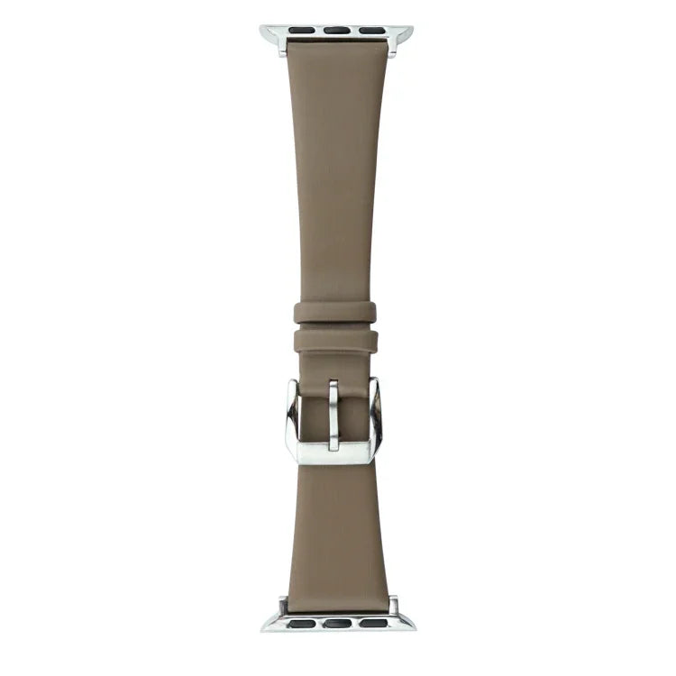 Pulseira de Relógio em Couro de Seda, Para Apple Watch Series 8&7 41mm / SE 2&6&SE&5&4 40mm, Para Apple Watch Ultra 49mm / Series 8&7 45mm / SE 2&6&SE&5&4 44mm