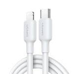 USAMS US-SJ610 U84 Cabo de Carregamento PD20W USB-C / Type-C para 8 Pinos, PD20W 8 Pinos 1m