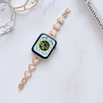 Pulseira de Relógio em Bracelete Metálica, Para Apple Watch Series 8&7 45mm / SE 2&6&SE&5&4 44mm, Para Apple Watch Series 8&7 41mm / SE 2&6&SE&5&4 40mm