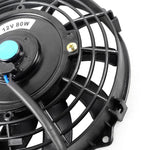 12V 80W Car Powerful Transmission Oil Cooling Fan with Mounting Accessorie, 7 inch, 9 inch, 12 inch