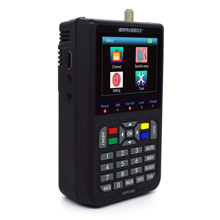 Medidor Digital de Sinal de Satélite iBRAVEBOX V9 Finder, Ficha EU, Ficha AU, Ficha UK