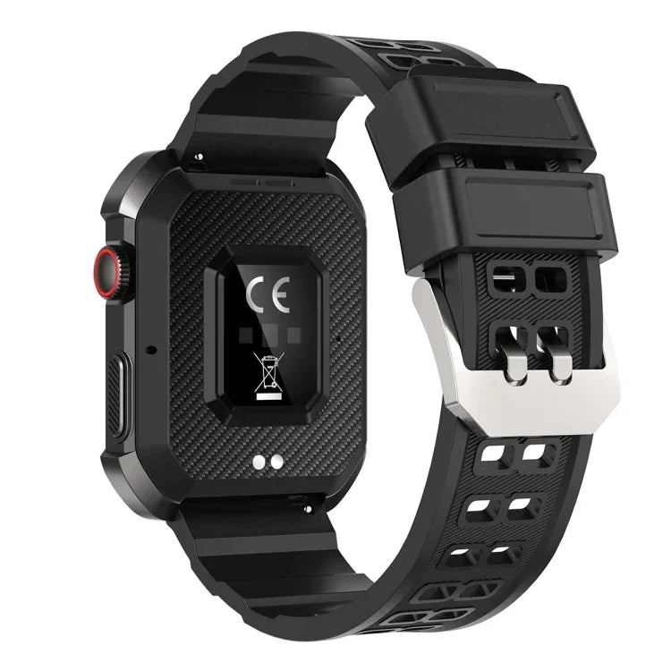 Rogbid Tank S2 Smartwatch com Ecrã IPS de 1,83 polegadas, Suporta Chamadas Bluetooth / Pressão Arterial / Monitorização do Sono, S2 (Preto)