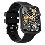 HT15 Smartwatch com Pulseira de Silicone de 1,85 polegadas Resistente à Água IP67, Suporta Chamadas Bluetooth / Monitorização do Sono