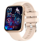 HT15 Smartwatch com Pulseira de Silicone de 1,85 polegadas Resistente à Água IP67, Suporta Chamadas Bluetooth / Monitorização do Sono