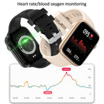 HT15 Smartwatch com Pulseira de Silicone de 1,85 polegadas Resistente à Água IP67, Suporta Chamadas Bluetooth / Monitorização do Sono