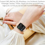 HT15 Smartwatch com Pulseira de Silicone de 1,85 polegadas Resistente à Água IP67, Suporta Chamadas Bluetooth / Monitorização do Sono