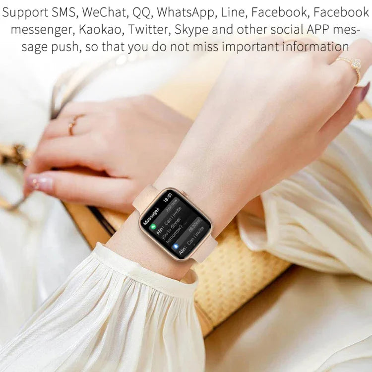 HT15 Smartwatch com Pulseira de Silicone de 1,85 polegadas Resistente à Água IP67, Suporta Chamadas Bluetooth / Monitorização do Sono