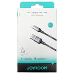 JOYROOM S-UL012A10 Série Extraordinária Cabo de Dados de Carregamento Rápido USB-A para 8 Pinos 2,4A, 20W 8 Pinos, 1,2m