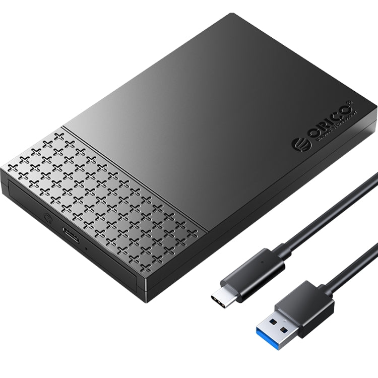 Caixa Externa para Disco Rígido ORICO ORICO-2526C3-V1 2,5 polegadas USB 3.0 USB-A para Tipo-C, Tipo-C