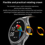 BM01 Smartwatch com pulseira de silicone de 1,45 polegadas IP68 à prova de água Suporta chamada Bluetooth / NFC, Pulseira de silicone (Prateado), Pulseira de silicone (Preto)