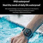 BM01 Smartwatch com pulseira de silicone de 1,45 polegadas IP68 à prova de água Suporta chamada Bluetooth / NFC, Pulseira de silicone (Prateado), Pulseira de silicone (Preto)
