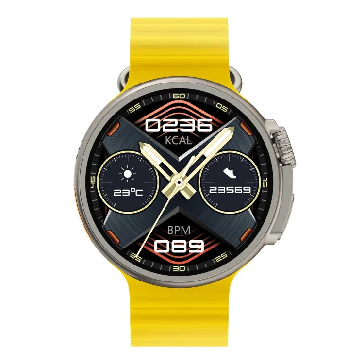 K9 Ultra Pro Smartwatch com pulseira de silicone de 1,39 polegadas IP67 à prova de água Suporta chamada Bluetooth / NFC