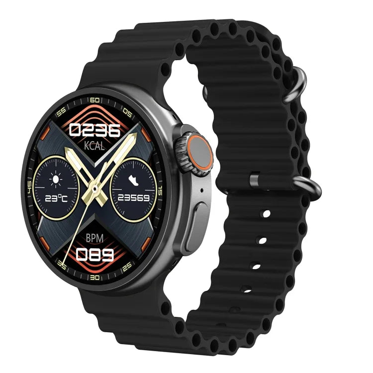 K9 Ultra Pro Smartwatch com pulseira de silicone de 1,39 polegadas IP67 à prova de água Suporta chamada Bluetooth / NFC