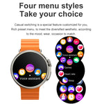K9 Ultra Pro Smartwatch com pulseira de silicone de 1,39 polegadas IP67 à prova de água Suporta chamada Bluetooth / NFC