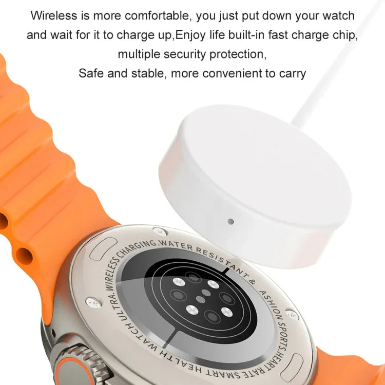 K9 Ultra Pro Smartwatch com pulseira de silicone de 1,39 polegadas IP67 à prova de água Suporta chamada Bluetooth / NFC