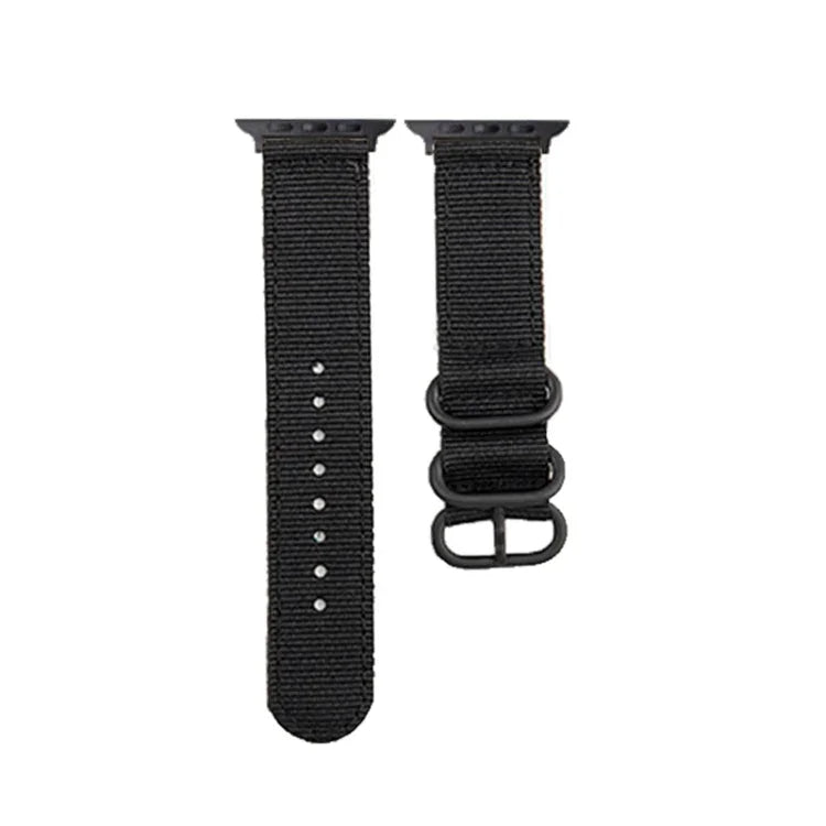 Pulseira de Relógio em Lona com Fivela Preta, Para Apple Watch Series 8&7 41mm, Para Apple Watch Series 8&7 45mm
