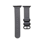 Pulseira de Relógio em Lona com Fivela Preta, Para Apple Watch Series 8&7 41mm, Para Apple Watch Series 8&7 45mm