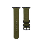 Pulseira de Relógio em Lona com Fivela Preta, Para Apple Watch Series 8&7 41mm, Para Apple Watch Series 8&7 45mm