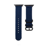 Pulseira de Relógio em Lona com Fivela Preta, Para Apple Watch Series 8&7 41mm, Para Apple Watch Series 8&7 45mm