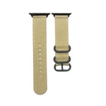 Pulseira de Relógio em Lona com Fivela Preta, Para Apple Watch Series 8&7 41mm, Para Apple Watch Series 8&7 45mm