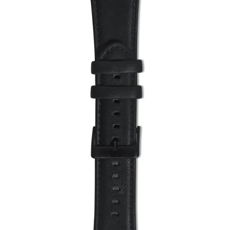 Correia de Relógio em Pele Genuína com Cera de Óleo, Para Amazfit GTR 47mm / Pace / Stratos, Para Amazfit 2 Stratos, Para Ticwatch Pro / E2 / S2, Para Pebble Gen 1, Para Pebble Time