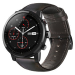 Correia de Relógio em Pele Genuína com Cera de Óleo, Para Amazfit GTR 47mm / Pace / Stratos, Para Amazfit 2 Stratos, Para Ticwatch Pro / E2 / S2, Para Pebble Gen 1, Para Pebble Time