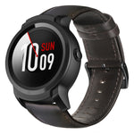 Correia de Relógio em Pele Genuína com Cera de Óleo, Para Amazfit GTR 47mm / Pace / Stratos, Para Amazfit 2 Stratos, Para Ticwatch Pro / E2 / S2, Para Pebble Gen 1, Para Pebble Time