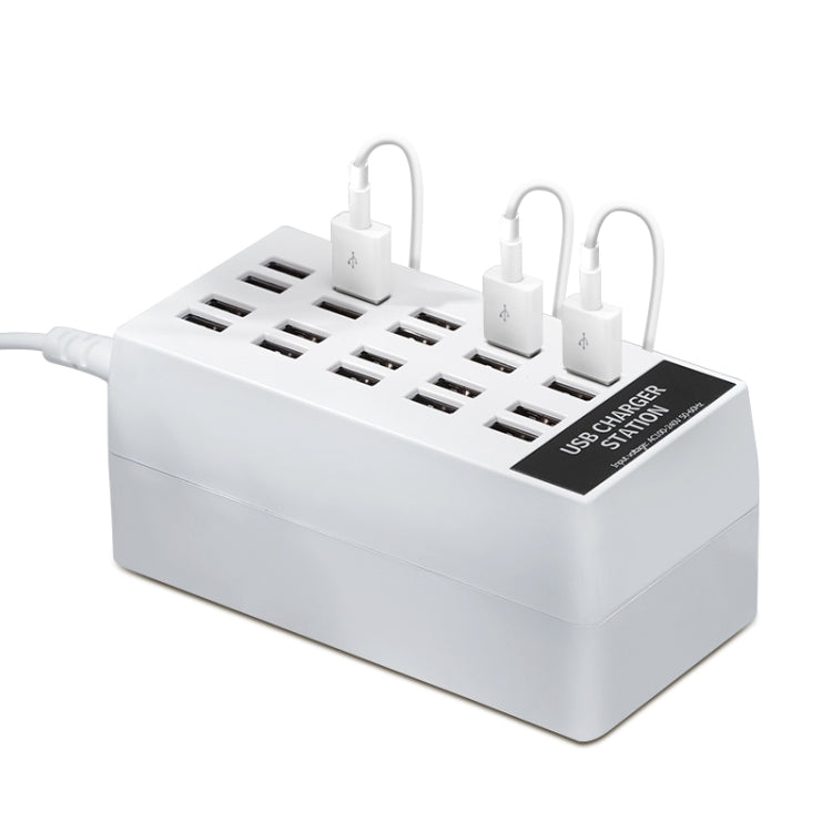 Estação de Carregamento USB de Secretária com 20 Portas HUB