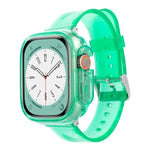 Pulseira de Relógio com Caixa TPU Transparente Geleia Glaciar, Para Apple Watch Ultra 3 / 2 / 1 49mm