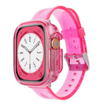 Pulseira de Relógio com Caixa TPU Transparente Geleia Glaciar, Para Apple Watch Ultra 3 / 2 / 1 49mm