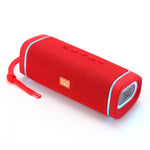 Coluna Bluetooth Sem Fios com Subwoofer T&G TG375 para Exterior, Luz LED RGB Portátil, TG375