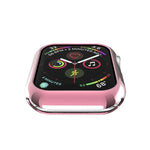 Capa Protetora Oca com Orifício Redondo em TPU Banhado, Para Apple Watch Series 6 / 5 / 4 / SE 2025 / 2023 / 2022 40mm, Para Apple Watch Series 3 & 2 & 1 42mm