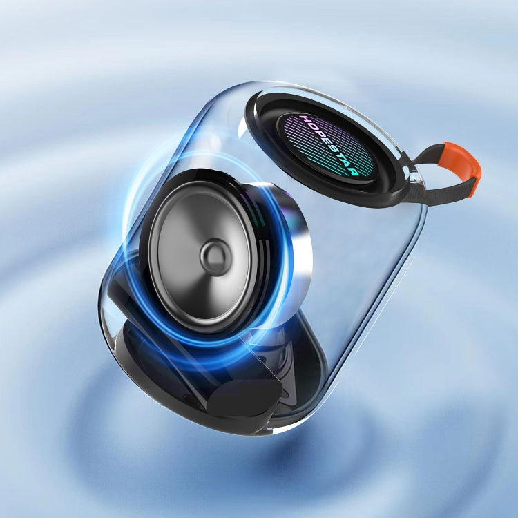 Coluna Bluetooth HOPESTAR H56 IPX6 Impermeável 10W TWS com Subwoofer e Luz, H56