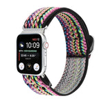 Buckle Elastic Nylon Watch Band, For Apple Watch Series 8&7 45mm, For Apple Watch Series 8&7 41mm