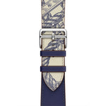Pulseira de Relógio em Pele com Padrão de Serigrafia, Para Apple Watch Series 7 41mm / 6 & SE & 5 & 4 40mm / 3 & 2 & 1 38mm, Para Apple Watch Series 8&7 41mm / SE 2&6&SE&5&4 40mm / 3&2&1 38mm